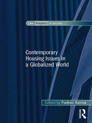 cover image of Contemporary Housing Issues in a Globalized World